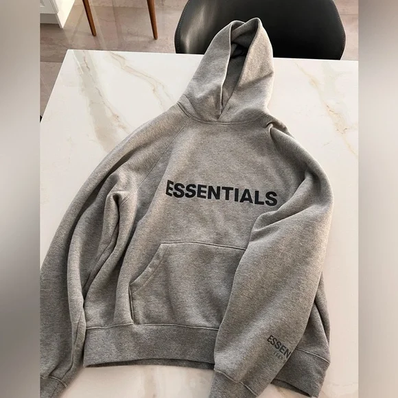 WORN ONCE ESSENTIALS HOODIE - Picture 1 of 2